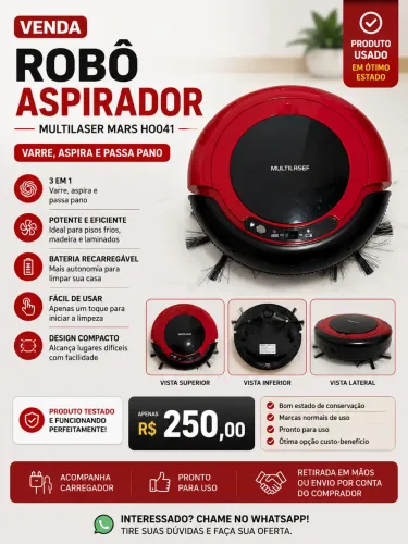 Robô aspirador 