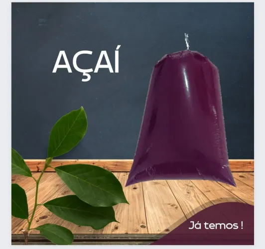 Açaí puro, do Pará.