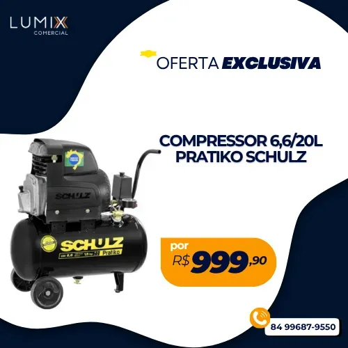 COMPRESSOR 6,6/20L PRATIKO SCHULZ