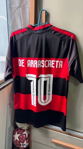 Camisa Flamengo 2026 De Arrascaeta com Patch