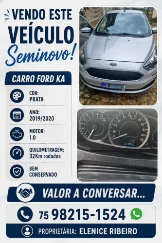 Ford KA 1.0 Se/se Plus Tivct Flex 5P 2020