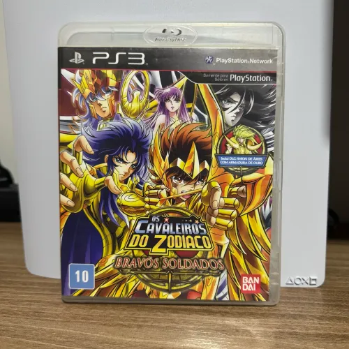 Jogo Cavaleiros do Zodíaco Bravo Soldados - PS3