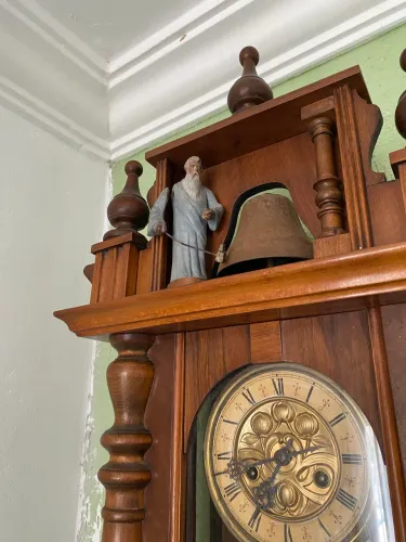 Relógio Antigo Original Parede PEÇA ÚNICA