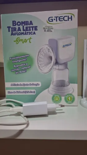 Bombinha de tirar leite elétrica