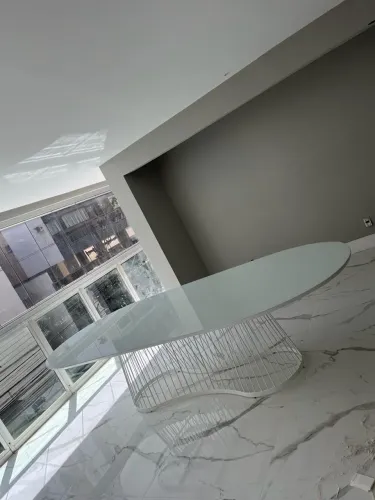 MESA JANTAR LUXO BRANCA 