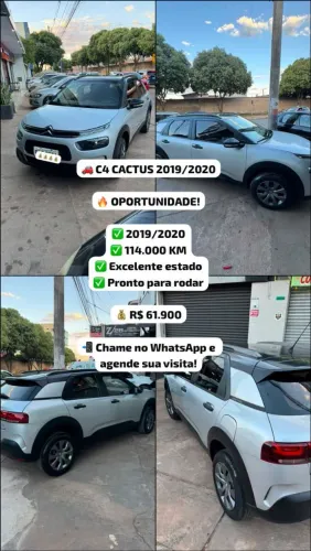 Citroen C4 Cactus Feel Bus. 1.6 Flex Aut.(pcd) 2020