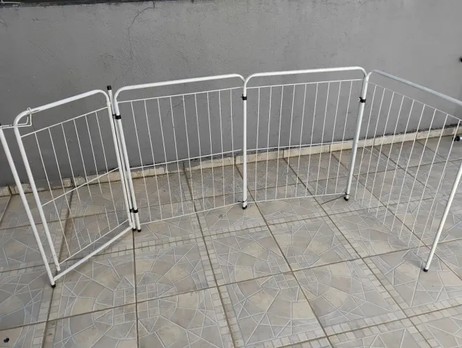 Cercado 253x82 com 3 módulos e o portão