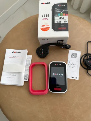 Ciclo computador Polar V650 + suporte frontal
