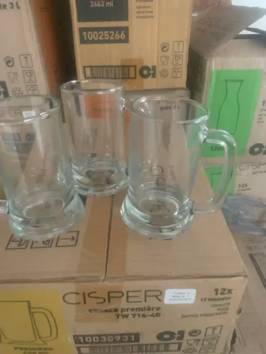 Caixa c 12 canecas Cisper Premier