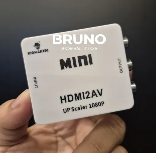 Mini Conversor HDMI para AV (RCA)