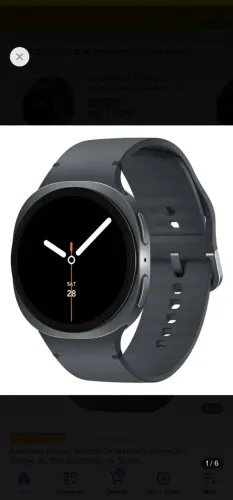 Relógio galaxy whatch 8 novo