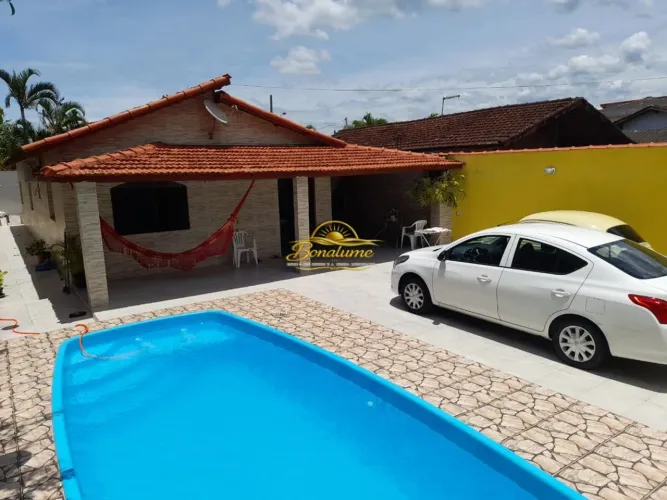 Casa Completa com Piscina e Área Gourmet | 4 Dorms | Mobiliada - Mongaguá/SP