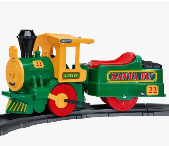 Trem Elétrico com Trilhos - Peg Perego