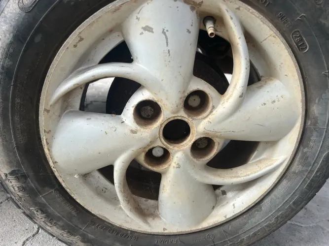 Roda de alumínio aro 13 fiat unidade