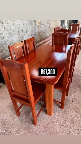 Mesa 6 cadeiras