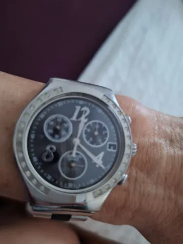 Swatch Irony cromado