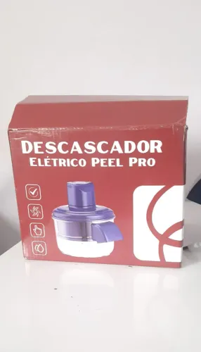 Descascador Elétrico Peel Pro Recarregável USB Triturador Alimentos