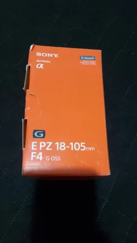 Lente Sony E PZ 18 -105 F4  G OSS