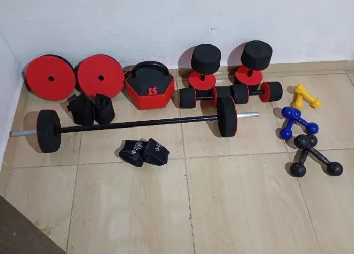 Kit Academia Completo.