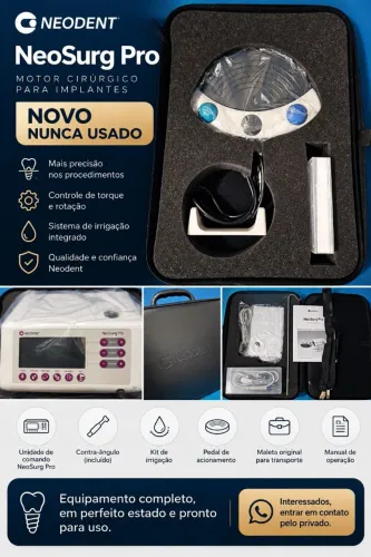 Motor de Implante Neodent NOVO, NUNCA USADO
