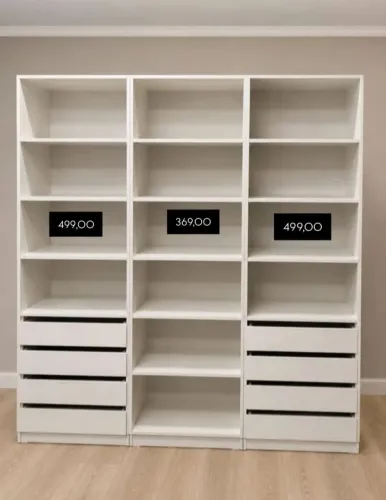Closet Modulado/Peças vendidas separadamente