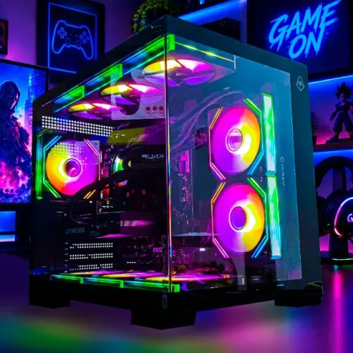 PC Gamer Ryzen 7 + RTX 5060 8GB, MSI B550 WiFi 4x DDR4