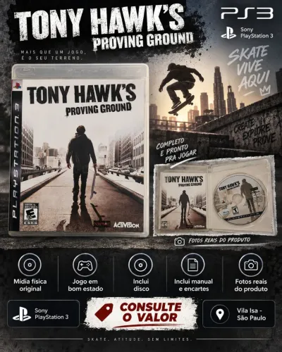 Tony hawk's Proving Ground ps3