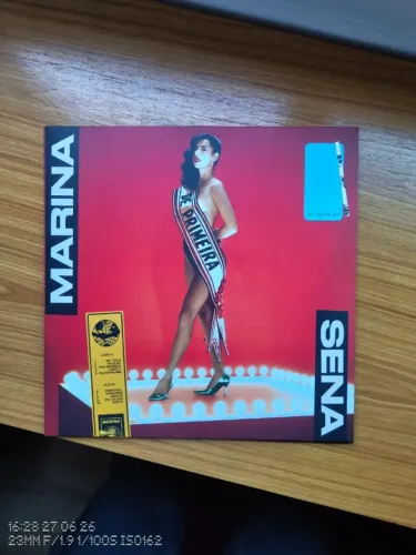 LP Vinil Marina Sena ? De Primeira ? Noize ? Novo com Revista