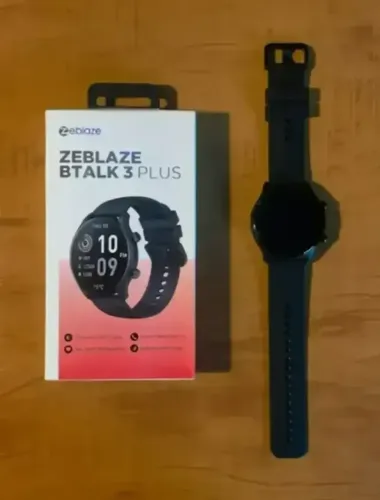 Zeblaze Btalk 3 Plus Smartwatch Lacrado - Atende Chamadas, Notificações e Saúde