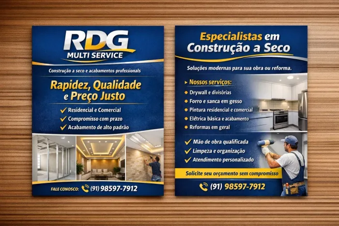 Divisorias Drywall e forro de gesso 