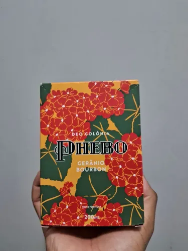 Perfume Phebo Gerânio Bourbon 200ml - na caixa, quase novo Cheinho