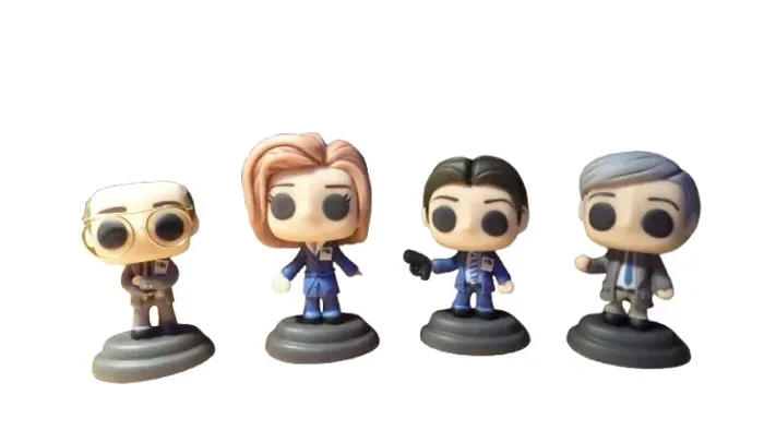 Arquivo X Em Biscuit Personalizado - Funko Pop Mini!!