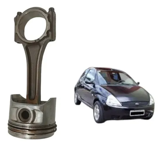 Pistão Biela Ford Ka 1.0 Flex Standard Zetec 2007 2008