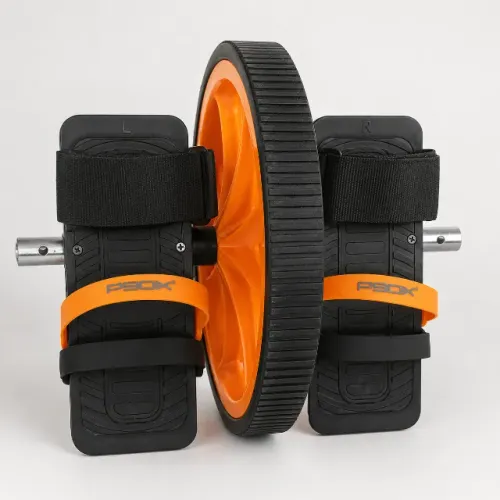 Roda Abdominal P90X Hard Core Com Pedal (Leia a Descrição)