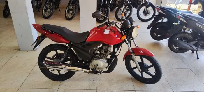 HONDA CG FAN 125 VERMELHA 2012 Shalon veículos Cariacica