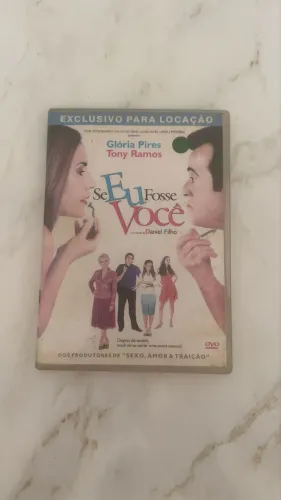 DVD Original Se Eu Fosse Você - Glória Pires e Tony Ramos - Completo