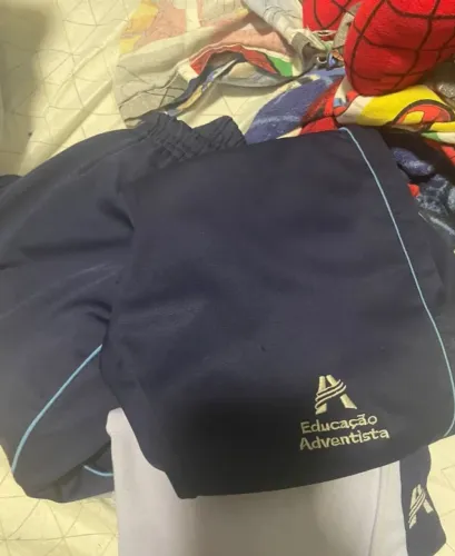 Varios uniformes  colégio adventista tam  10 e 12