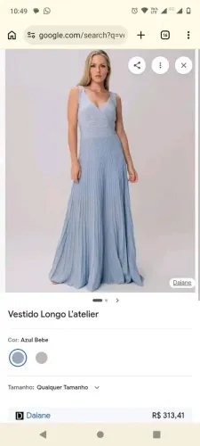 Vestido de festa