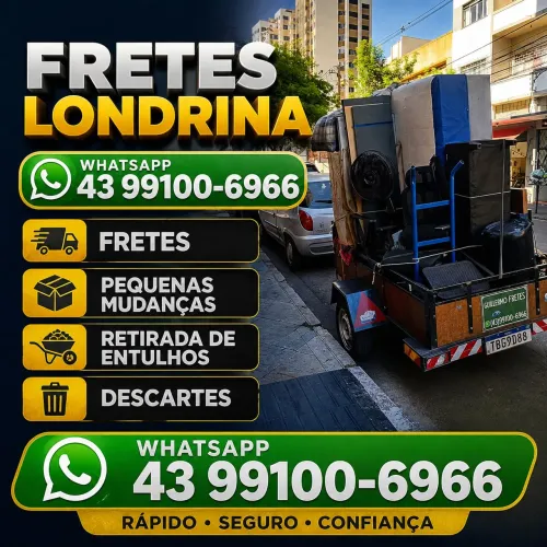 Fretes em Londrina R$70