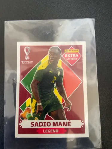 Figurinha legend bordo Sadio Mané