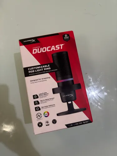 Microfone HyperX DuoCast