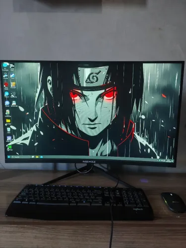 ( Rise mode ) Monitor Gamer 180hz 32 Polegadas Rise mode Acompanha Caixa e Manuais