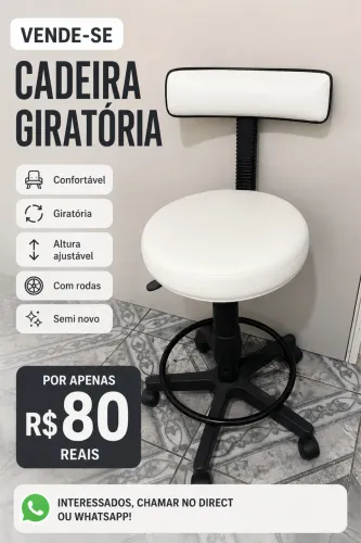 Cadeira giratória (mocho)