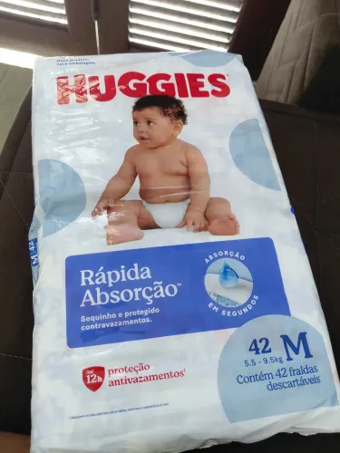 Fralda Huggies 