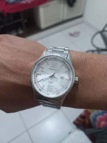 Relógio technos em aço 