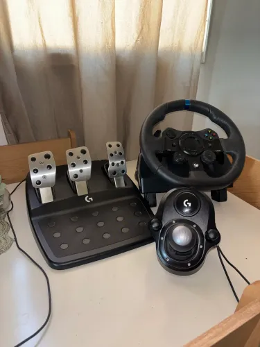 VOLANTE G923 LOGITECH + SHIFTER
