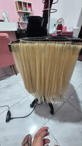 Cabelo brasileiro regional usado