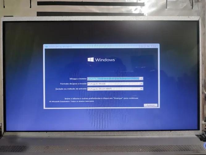 Tela notebook 14 Pol leia anúncio