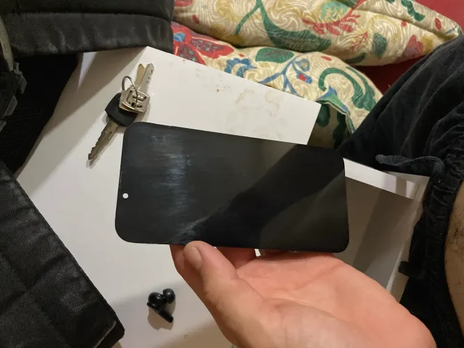 tela de iphone 13, tela original sem alterações sem trinco