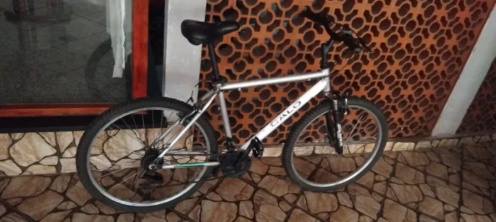 Bicicleta caloi aluminio 21 marchas suspensão roda viper passador rapid fire